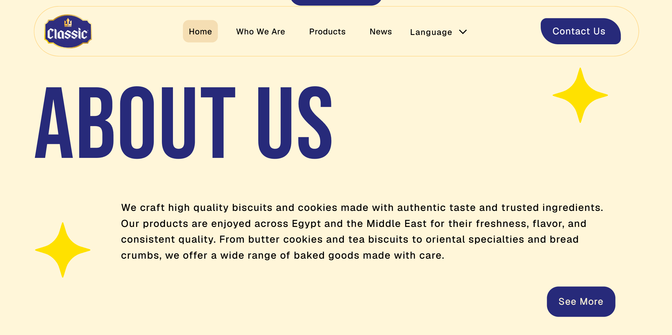 Classic Foods Biscuits project showcase 5