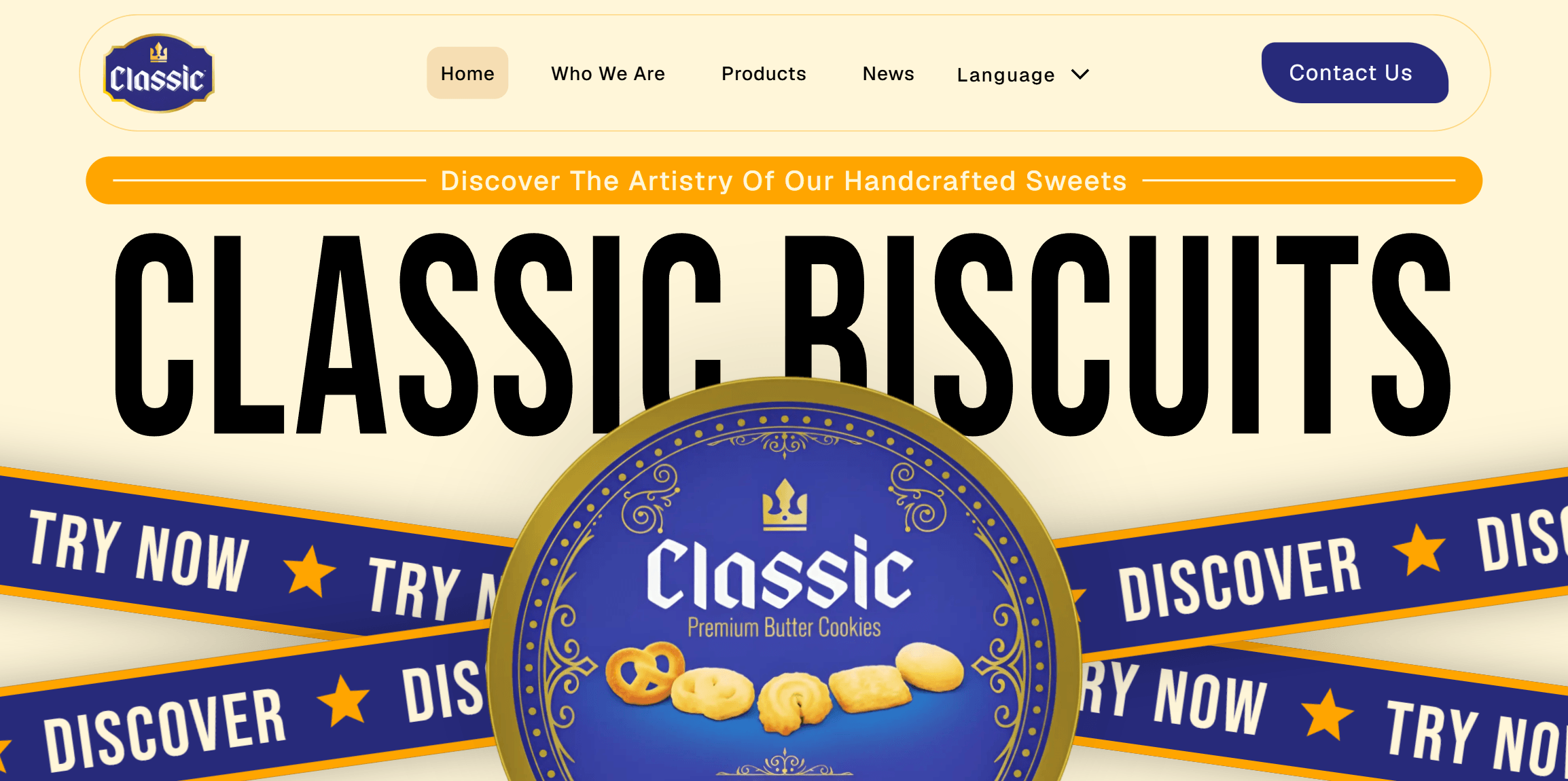 Classic Foods Biscuits project showcase 3