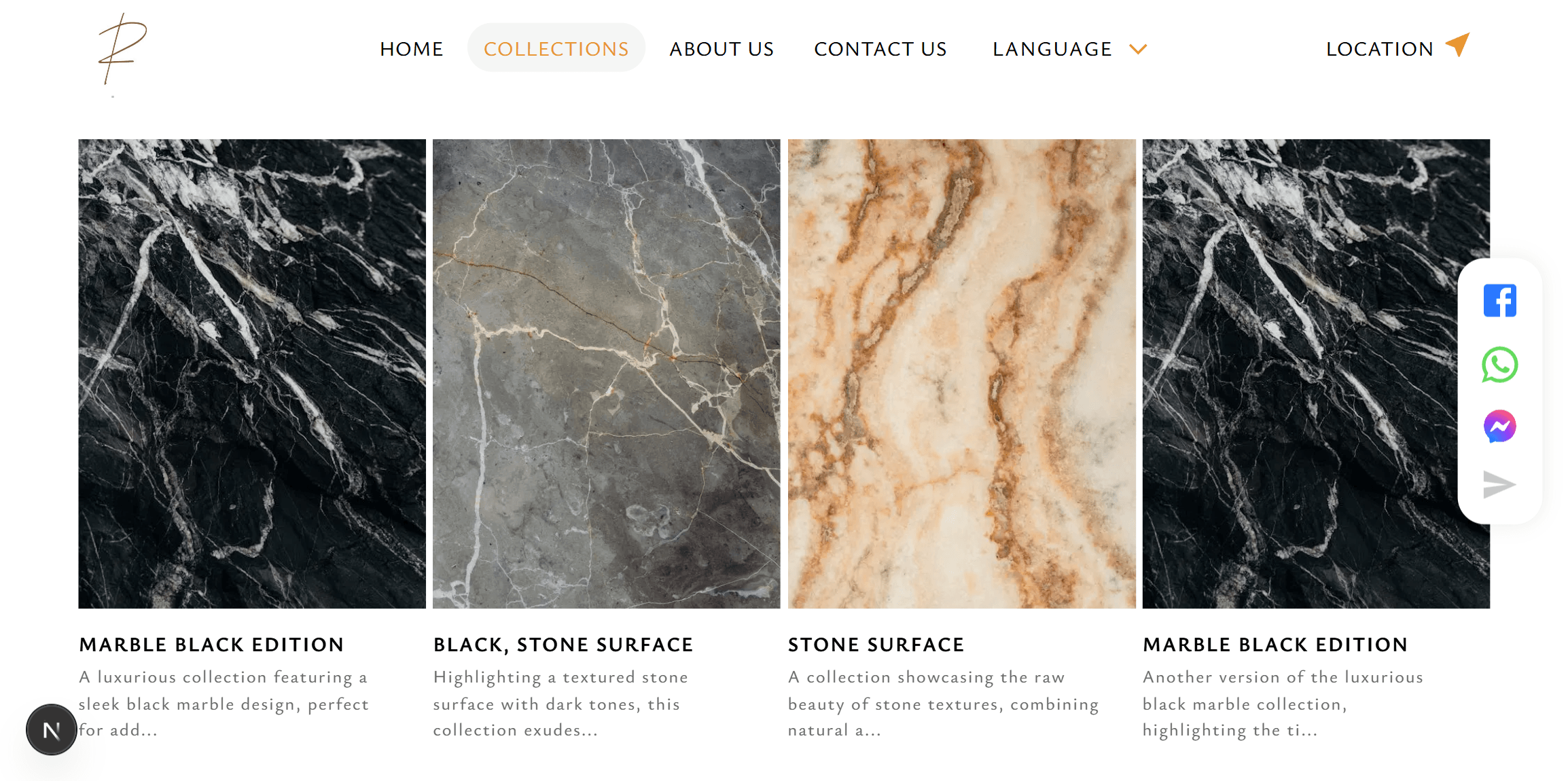 Royal Stone project showcase 3