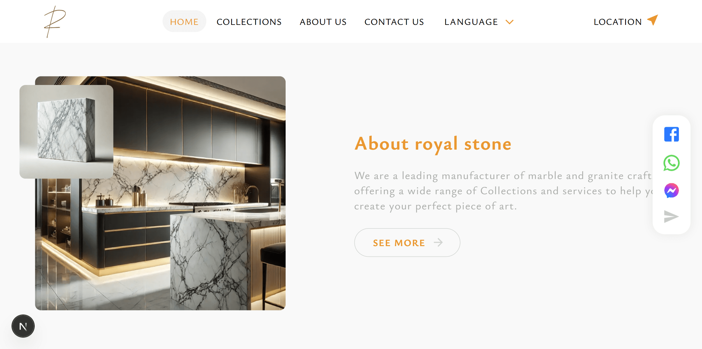 Royal Stone project showcase 1