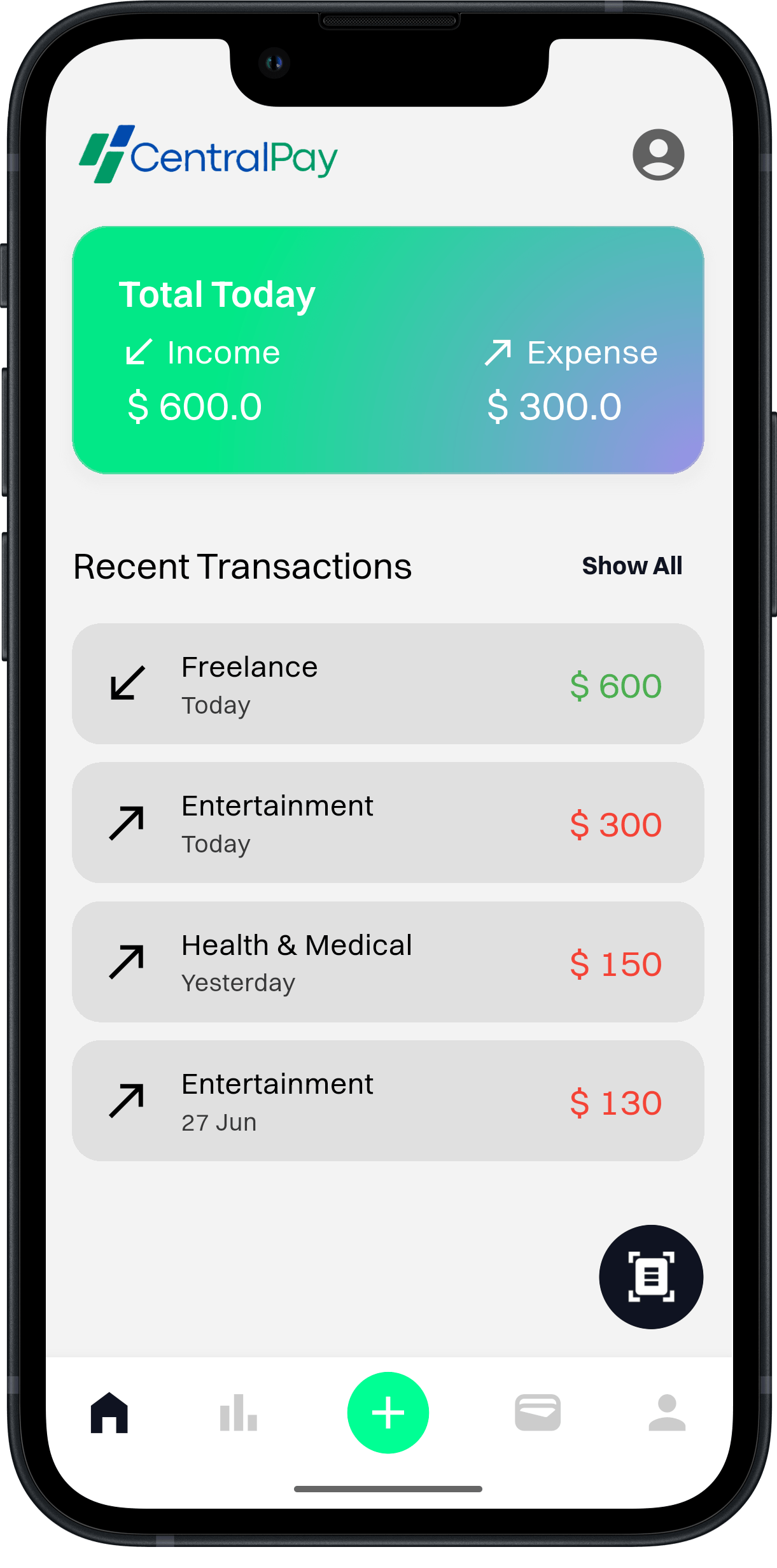 CentralPay project showcase 1